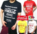 コカコーラ Tシャツ グッズ メンズ 半袖 フルーツオブザルーム コラボ カットソー FRUIT OF THE LOOM コカ コーラ Coca-Cola