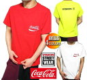 コカコーラ コカ・コーラ グッズ Tシャツ メンズ 刺繍 ポケット コラボ VISION ヴィジョン ロゴ coca cola 4カラー M-L
