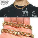 Ghn[fB[ ED HARDY GhEn[fB[ lbNX 10mm/45cm 6/약 S[h BRASS/^J WG[ ANZT[ YWG[ EDKN-017G