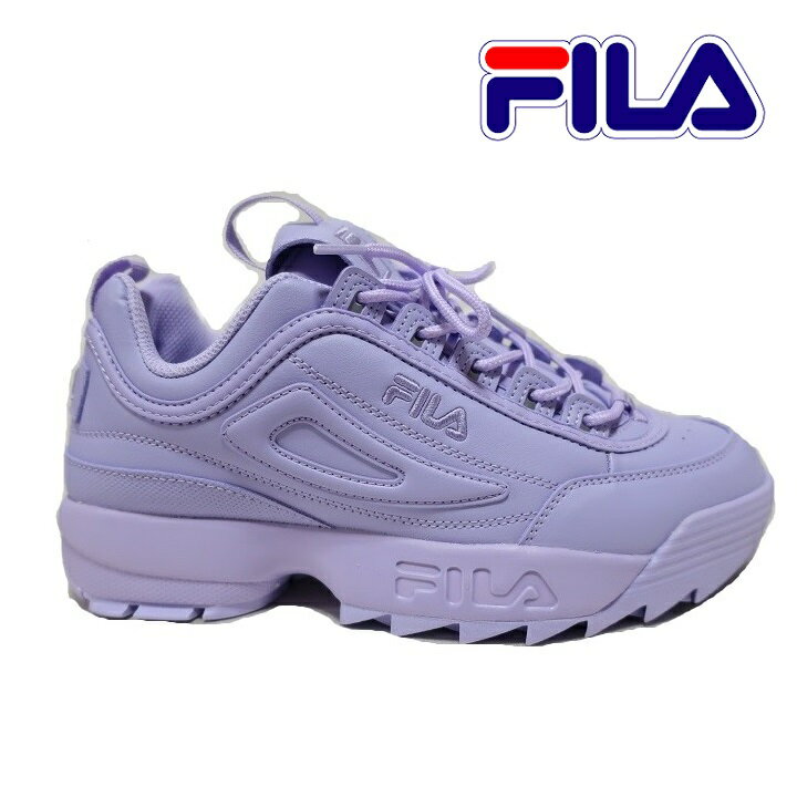 FILA フィラ スニーカー Disruptor II Premium ディスラプター2 プレミアム PURPLE/パープル 厚底 シューズ/靴 メンズ ローカット ブランド