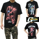 シャア専用 ザク ズゴック ガンダム Tシャツ 半袖 GUNDAM シャーザク 機動戦士ガンダム ジオン軍 アニメ コレクター 服 グッズ メンズ/..