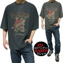 エドハーディー ed hardy Tシャツ 半袖 ビリヤード/スカル/ドクロ/髑髏 メンズ レディース tシャツ オーバーサイズ ワイドサイズ カットソー ブラック/チャコール サイズM-L