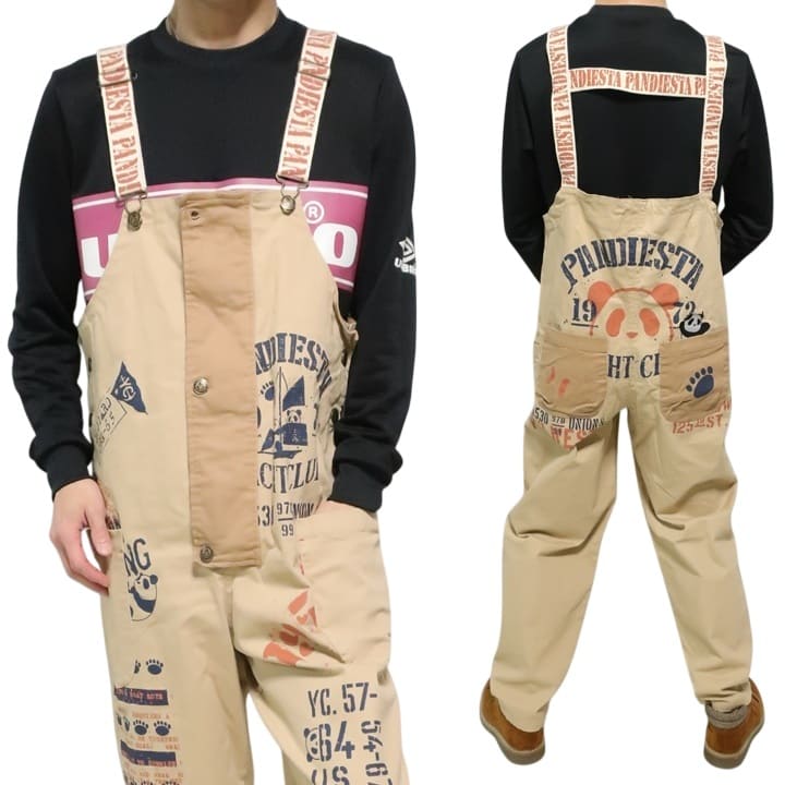 パンディエスタ ジャパン オーバーオール Pandiesta Japan パンダ ヨットクラブ ツ...