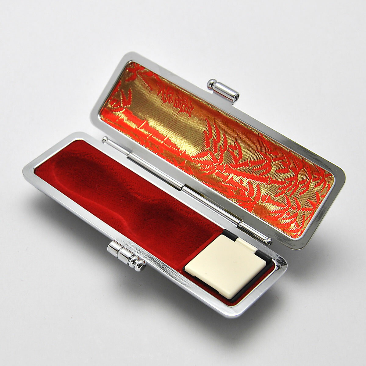 もみ皮ケース(黒) 丸天丸16.5ミリ用/ 個人印 実印 銀行印 ギフト プレゼント