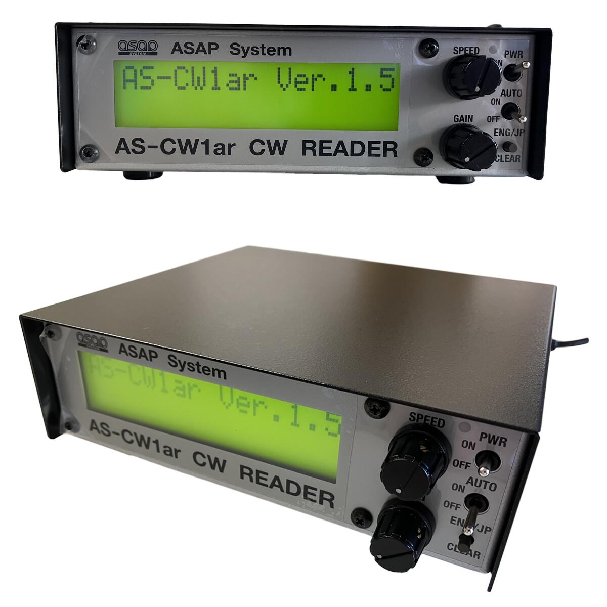 モールス解読器 AS-CW1ar ASAPSYSTEM アサップシステム ASCW1ar AS-CW1ar