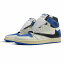 TRAVIS SCOTT  FRAGMENT DESIGN NIKE AJ 1 RE HI OG SP (MILITARY BLUE)