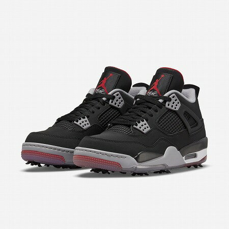 NIKE AIR JORDAN 4 GOLF(BRED)（K