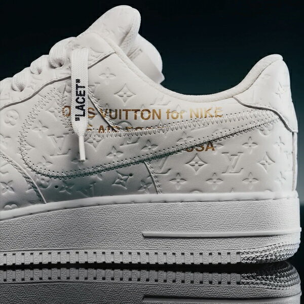 LOUIS VUITTON × NIKE AIR FORCE 1 LOW White