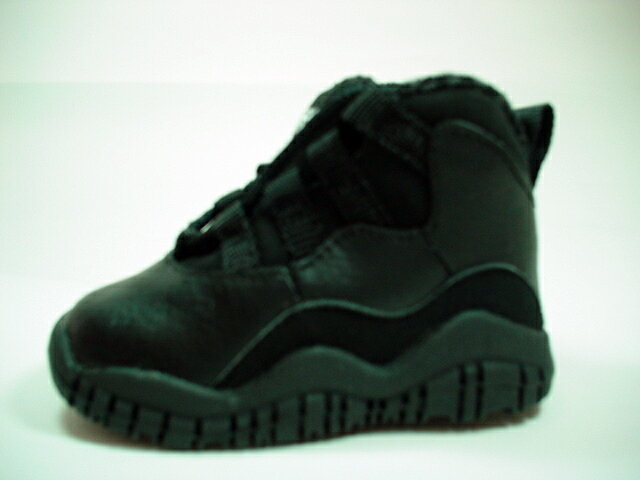 NIKE AIR JORDAN 10 RETRO(TD)BLACK/WHITE