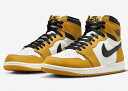 NIKE AIR JORDAN 1 HI OG YELLOW OCHRE