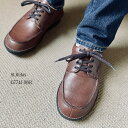 楽天shoescreate★日本製コンフォートシューズ★ST.RELAX 外羽根UモカシューズG7741ビジネス／宮城興業製／TUFFSUPPOT／日本製／コンフォート／歩きやすい／外反母趾／巻き爪／膝の痛み／腰の痛み／立ち仕事／ウォーキング／修理対応／プレゼント／父の日