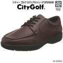 シティー ゴルフ City Golf SPGF6500 メンズ ウインターブーツ ビジネスシューズ カジュアルシューズ 天然皮革 革靴 靴幅4E 撥水加工 雪道対応 ダークブラウン その1