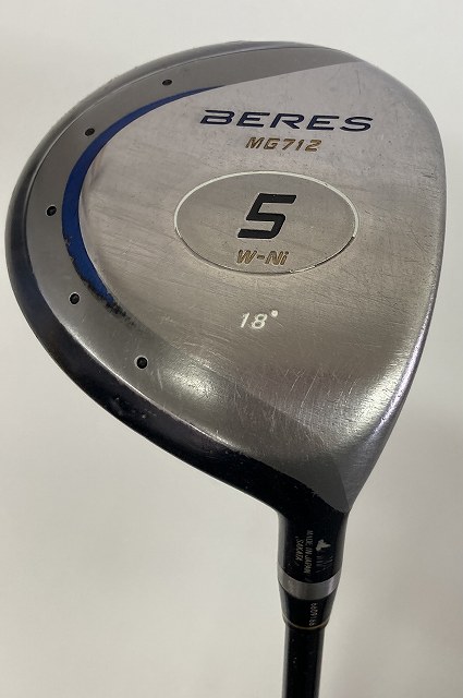 【あす楽】【中古】HONMA/BERES MG712 5 フェアウェイウッド/ARMRQ B49 2star(Rフレックス)/18°