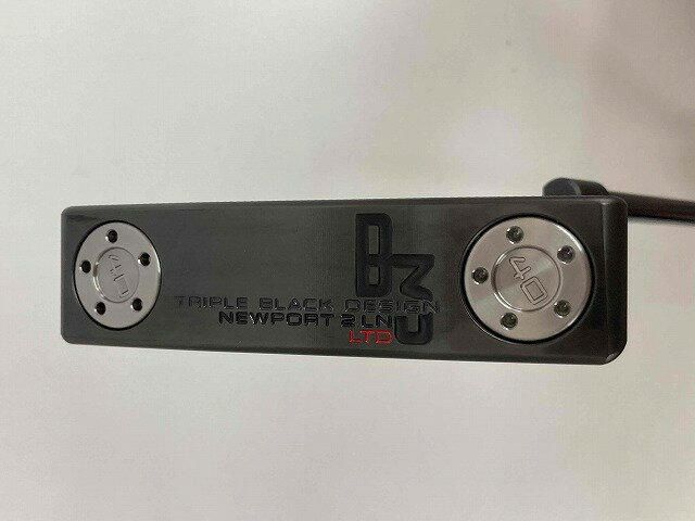 【あす楽】【中古】SCOTTY CAMERON/B3 TRIPLE BLACK NEWPORT 2 LONG NECK ※数量限定品※ パター/33インチのサムネイル