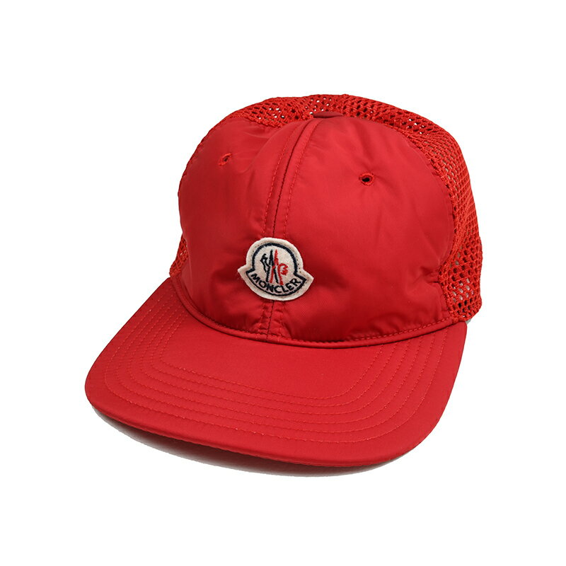 MONCLER モンクレール メンズ レッドキャップ 帽子 イタリア正規品 新品 0095000