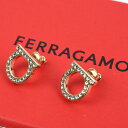 FERRAGAMO Salvatoreフェラガモ ガンチーニ ピアス ゴールド イタリア正規品 760122696573 STRAS12 新品(4)