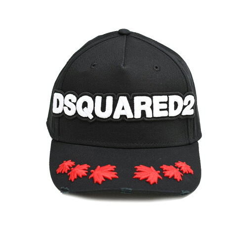 Dsquared2 ディースクエアード ブラックキャップ 帽子 BCM0235 M002 イタリア正規品 新品