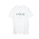 PATOU パトゥ ロゴ ホワイト半袖Tシャツ JE0299999 001W イタリア正規品 新品