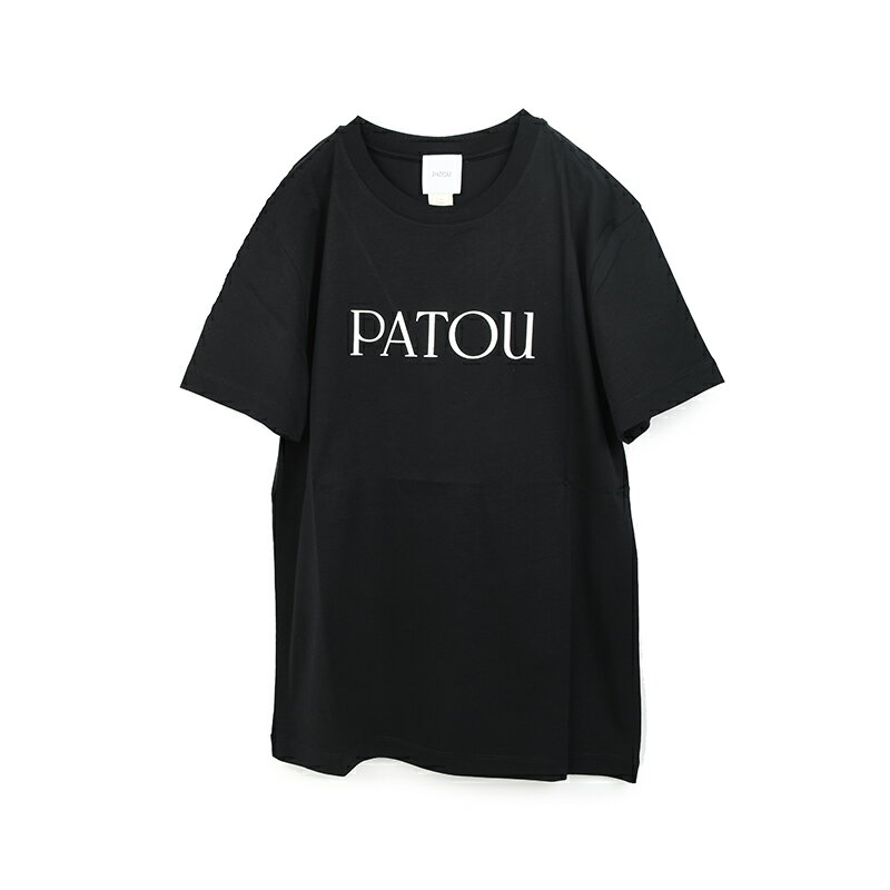 PATOU パトゥ ロゴ ブラック半袖Tシャツ JE0299999 999B イタリア正規品 新品
