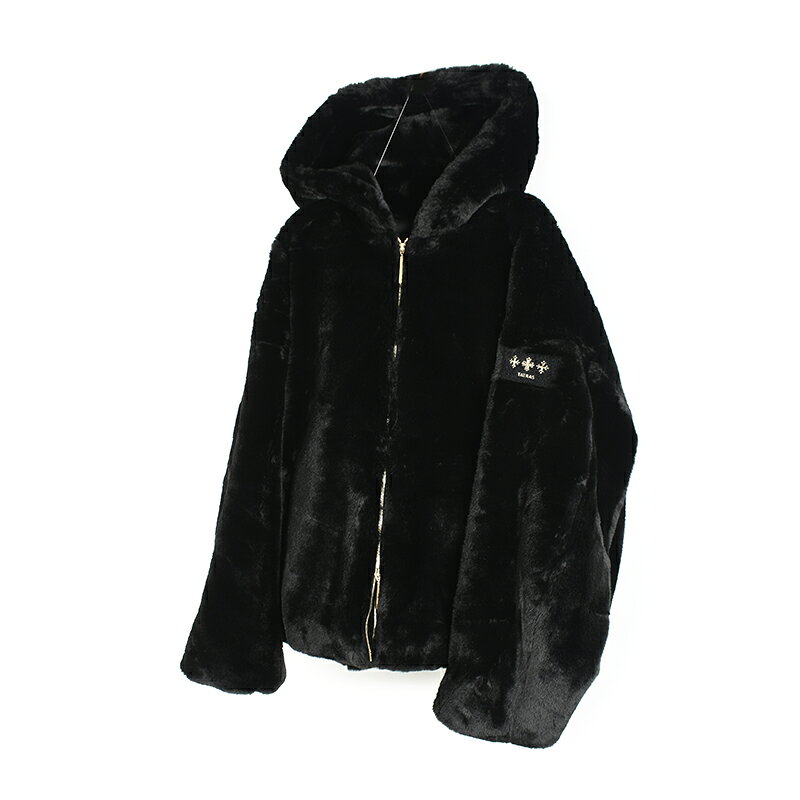 TATRAS タトラス レディース YUMOLA ユモラ ボアブルゾン ブラック ジャケット イタリア正規品 LCKA0039033588 新品 アウター 防寒 26AW