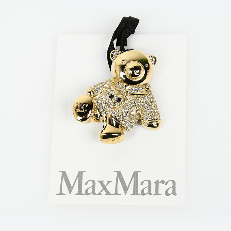 Max Mara エス マックスマーラ TEDDY BROOCH 003 ブローチ イタリア正規品 新品