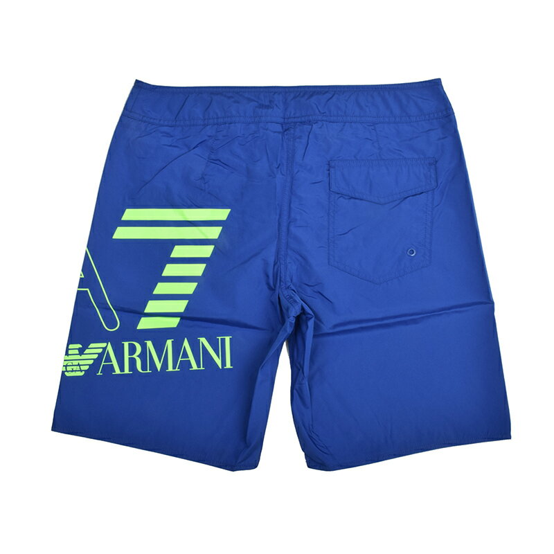 EMPORIO ARMANI　EA7 エンポリオ アルマーニ メンズ　ビッグロゴブルースイムショーツ　水着 イタリア正規品 新品 9020039 P739
