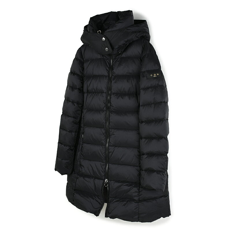 TATRAS タトラス レディース POLITEAMA ブラックダウンコート ポリテアマ ダウンジャケット イタリア正規品 LCKA0005013588 新品 アウター　防寒　ブルゾン 26AW