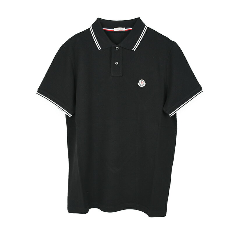 S-L◆確保済 関税無 国内発送 MONCLER 半袖 ポロシャツSS POLO黒 8a0003184556-999.jpg
