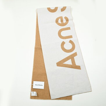 Acne Studios アクネ ストゥディオズ ベージュマフラー イタリア正規品 新品 CA0154 CRB