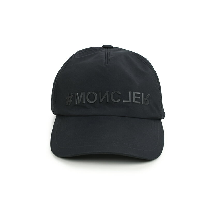 モンクレール 帽子 メンズ MONCLER モンクレール ブラックキャップ帽子 3B00006 54AL5 999 イタリア正規品 新品