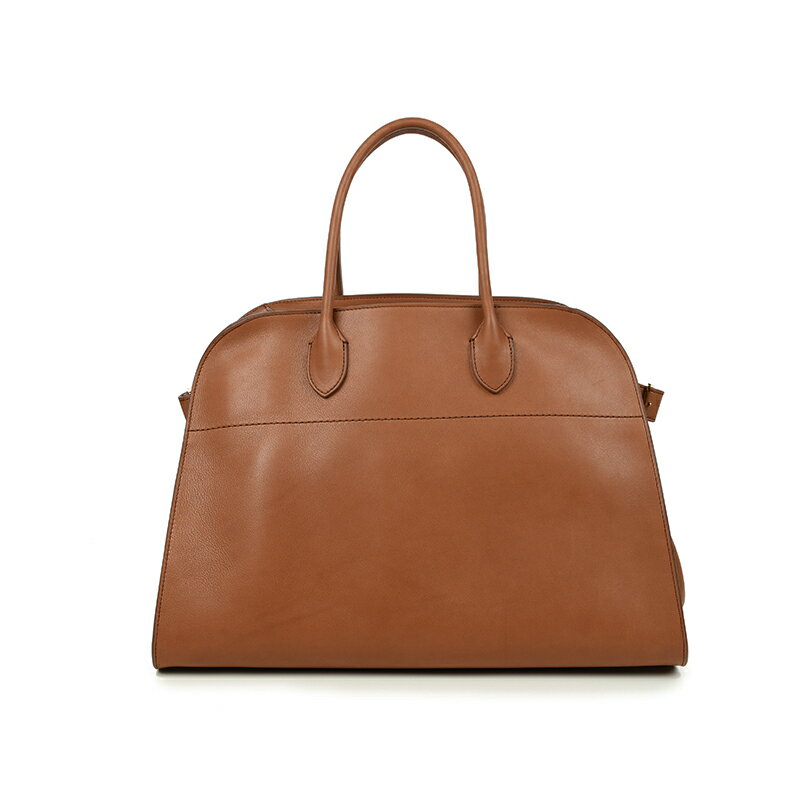 THE ROW ザロウ SOFT MARGAUX 15 マルゴー15バッグ DARK CUIR SHG イタリア正規品 新品 W1255 L72のサムネイル