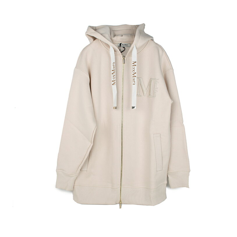 S Max Mara エス マックスマーラ NOSTOC 001 コットンジャージーフーディ ジップパーカー イタリア正規品 新品のサムネイル