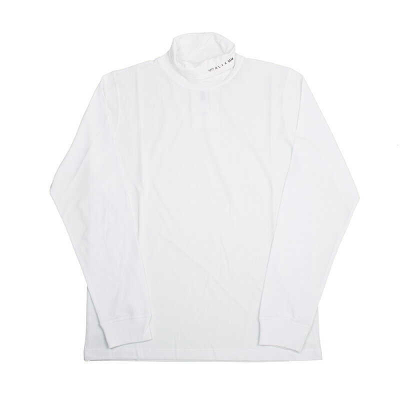 Rakuten - 1017 ALYX 9SM アリクス ロールネックホワイト長袖Tシャツ イタリア正規品 AVUTS0021FA01 新品