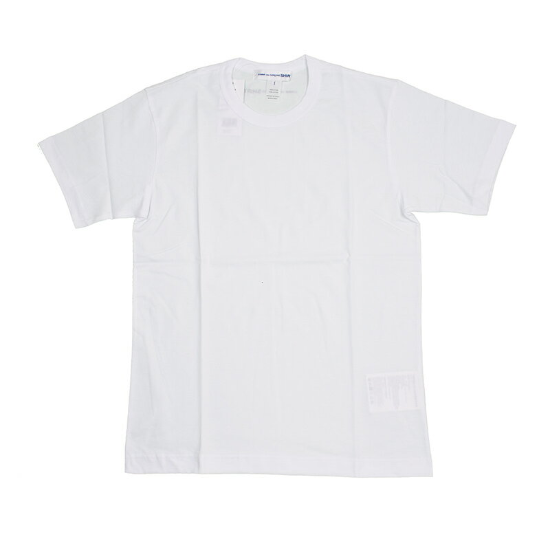 COMME des GARCONS SHIRT コムデギャルソン シャツ ホワイト半袖Tシャツ イタリア正規品 新品