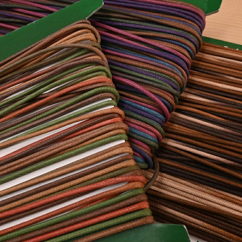 ワックスコード (4m単位) 2521 グラデーション ひも 紐 巾着 オシドリ