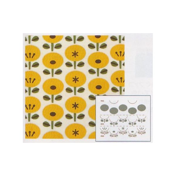 【P5倍★大感謝祭期間限定】ハマナカ ステンシルデザインプレート・デージー H414-321
