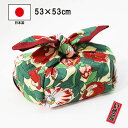 ランチクロス 風呂敷 小風呂敷 お弁当包み ふろしき 椿 53cm いせ辰 綿100% 日本製 国産 おしゃれ 和柄 大人 男性 女性 男の子 女の子 小学生 中学生 高校生 お弁当 弁当箱用 ギフト