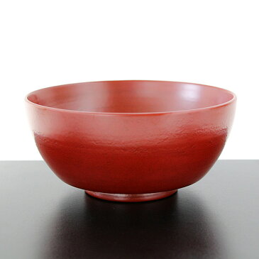 地の粉 麺鉢 朱塗り 伝統工芸士 梶原作 越前漆器 越前塗 和食器 木製 どんぶり めん鉢 ラーメン鉢 うどん そば 国産 日本製 1000cc