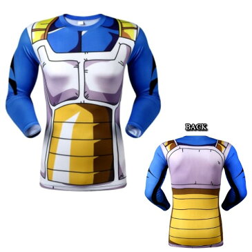 ドラゴンボール風 コスプレ ベジータ Tシャツ ハロウィン コミケ Mサイズ Lサイズ XL 全3サイズ cc2