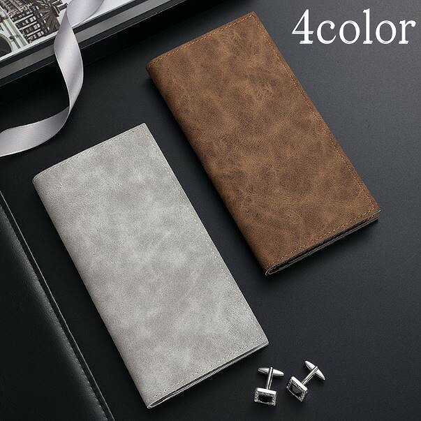 長財布 財布 二つ折り財布 札入れメンズ 薄い 薄型 薄い長財布 カードケース シンプル カード財布 ウォ..