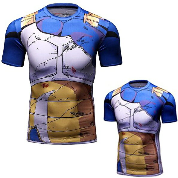 コスプレ Tシャツ 半袖 キャラクター 戦闘服 結婚式 余興 忘年会 新年会 ハロウィン コミケ パーティ ダメージタイプ yt2