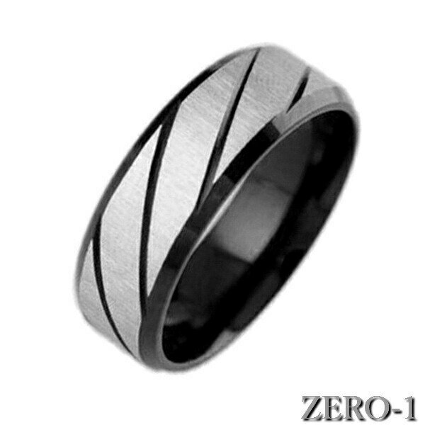 Zero-1 ステンレスリング・指輪 レディース ステンレス リング ブルー ステンレスリング レディース メンズ ペアリング シンプル リング 太め 大きいサイズ取り扱い中 全2色 nd2