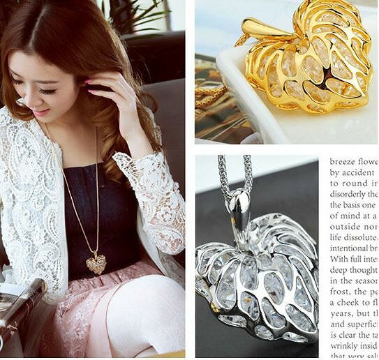 ロングネックレス レディース ネックレス ロング ハート ペンダント ゴールド シルバー ロングチェーン py2 パーティー 卒業式 二次会 プレゼント