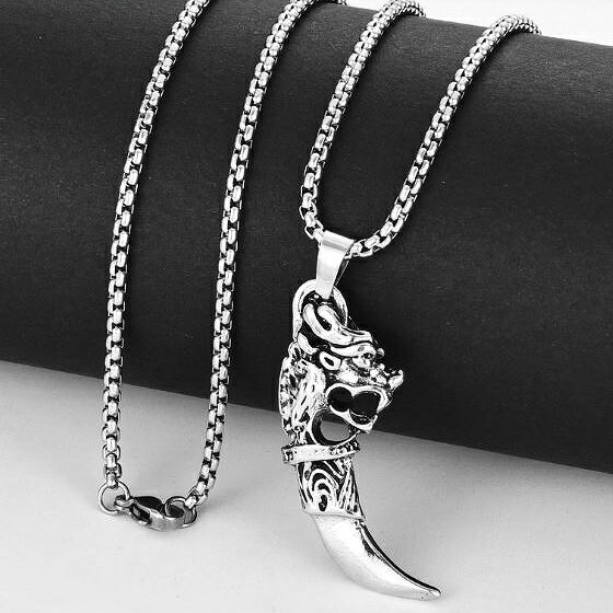 楽天市場】刃牙（ネックレス・ペンダント｜メンズジュエリー