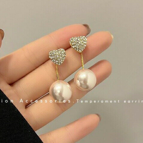 パール ピアス ロングピアス レディース パールピアス 揺れるピアス キュービックジルコニア ジルコニア 入学式 結婚式 パーティー 別々にご使用可能 2way仕様 pscc017