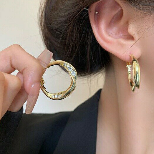 楽天市場】大きい リングピアスの通販 