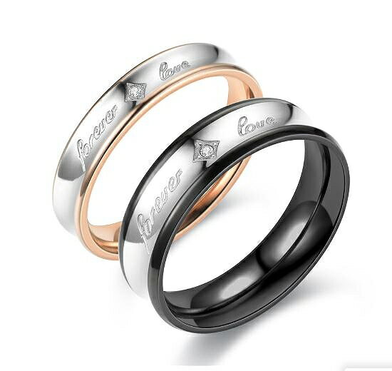 シンプル ペアリング ペア リング ステンレス リング アレルギーに優しい おしゃれ ステンレスリング ブラック ピンク 単品購入可能 pg006