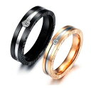 ペアリング つけっぱなし ステンレス リング ペア 指輪 ステンレスリング シンプル おしゃれ ピンクゴールド ブラック アレルギーに優しい 単品購入可能 pg...