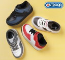 【送料無料(北海道、沖縄除く)】 アウトドアプロダクツ OUTDOOR PRODUCTS キッズスニーカー ジュニアスニーカー 子供 201 靴 3E ホワイト/ブラウン レッド/ホワイト ネイビー/ブラック グレー/ホワイト(4)