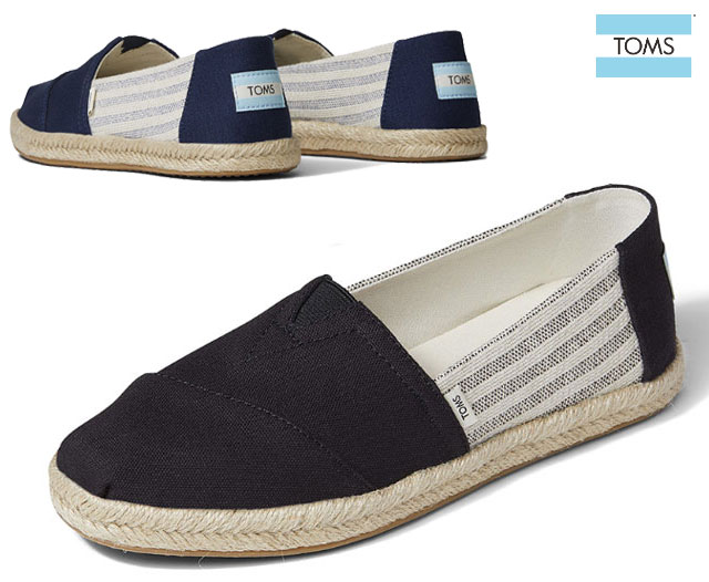 【送料無料 沖縄 離島除く 】 トムス TOMS 10016264 10016268 アルパルガータ ロープ エスパドリーユ フラットシューズ スリッポンシューズ 履きやすい 疲れにくい レディース 婦人 靴 ブラッ…